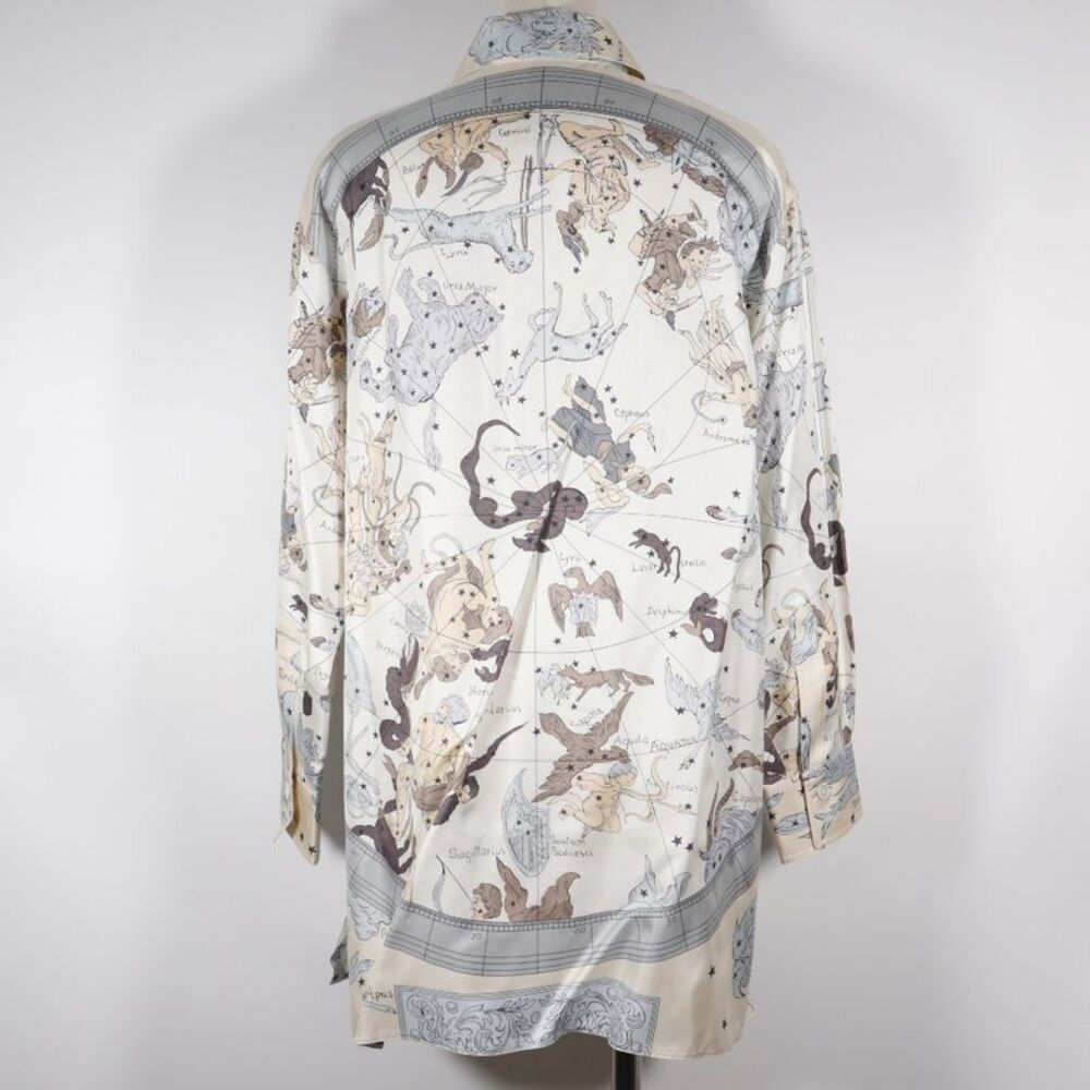 Hermes Constellation Pattern Margiela Period Silk… - image 3